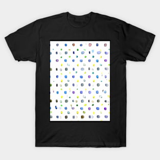 Seamless dotted pattern T-Shirt